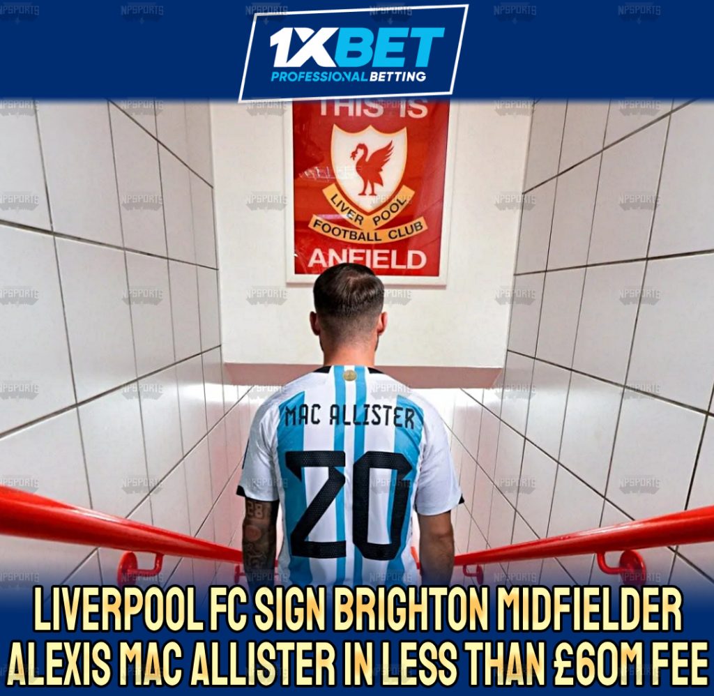 Alexis Mac Allister joined Liverpool FC