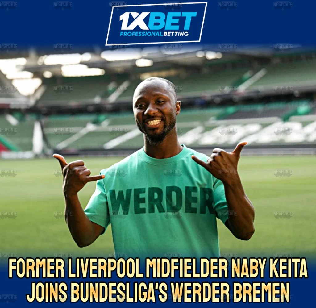 Naby Keita joins Werder Bremen from Liverpool