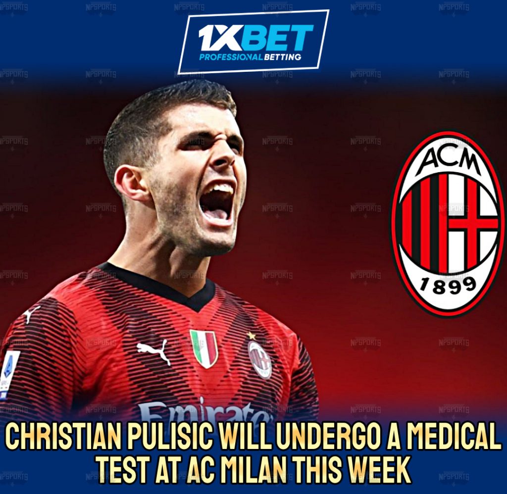 Christian Pulisic to undergo AC Milan medical test 
