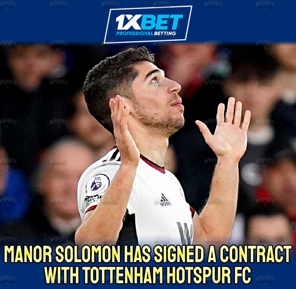 Manor Solomon joins Tottenham Hotspur FC