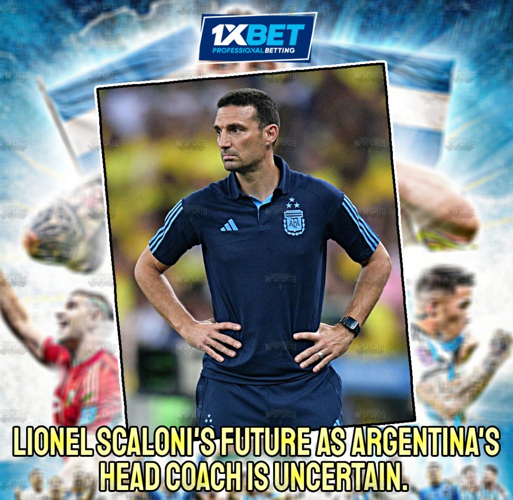 Lionel Scaloni feels uncertain about Argentina's future