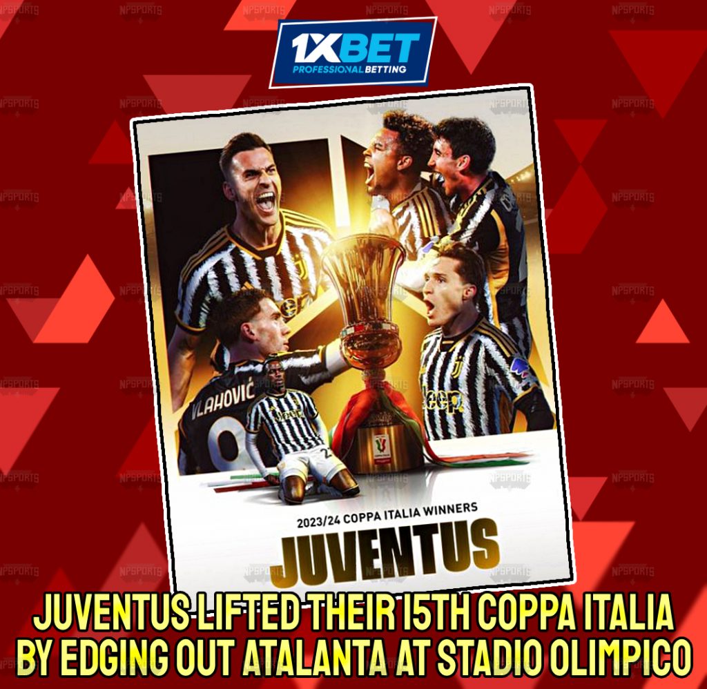 Juventus won the 2023/24 Coppa Italia Title 