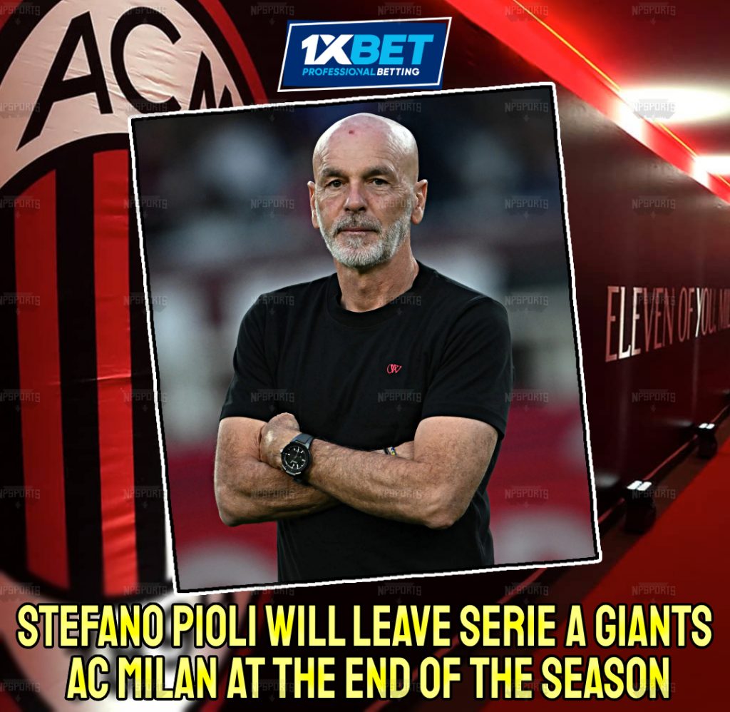Stefano Pioli to depart from AC Milan following a poor season