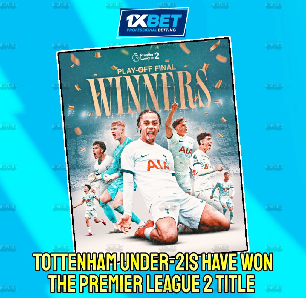 Tottenham U-21 crowned the winners of Premier League 2